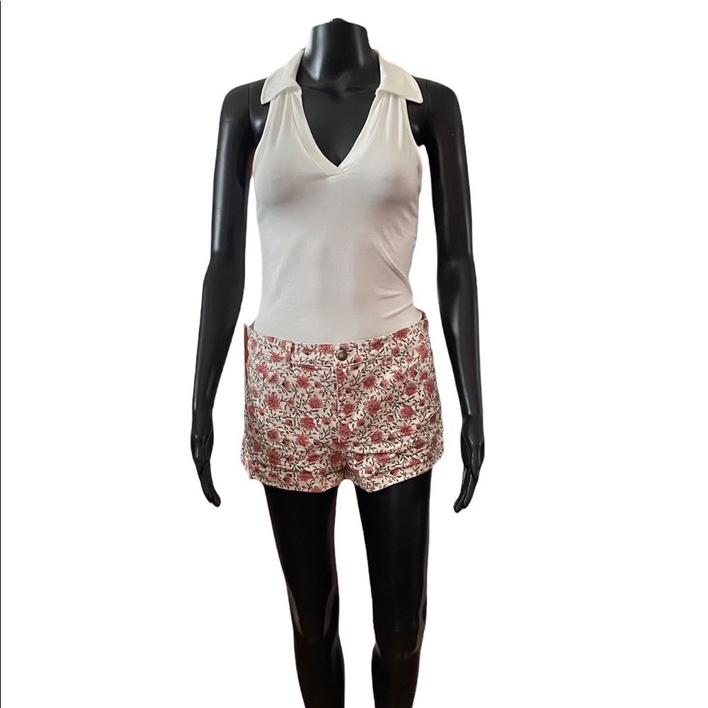H&M Floral Patterned Shorts.